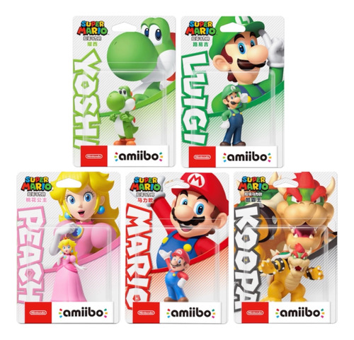 Amiibo Coleção Super Mario