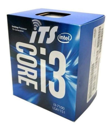 Processador Gamer Intel Core I3-7100 De 2 Núcleos E  3.9ghz