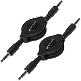 Seismic Audio - Sa-ieret3-2pack - 2 Pack De 3 Pies Retráctil