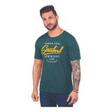 Playera Hombre Casual Verde 910-39