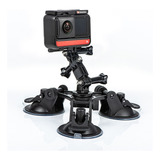 Câmera De Ação Para Dji/gopro Suction Cup Bracket Car New