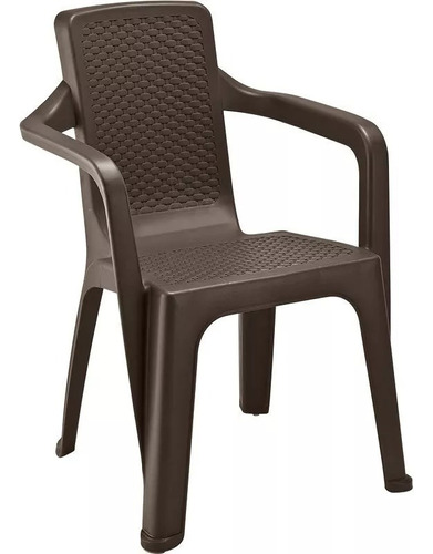 Silla Rimax Brazos Eterna Café Usada