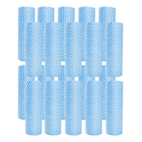 Kit 20 Rolo Pano Multiuso Perflex Azul Reutilizável Lavável