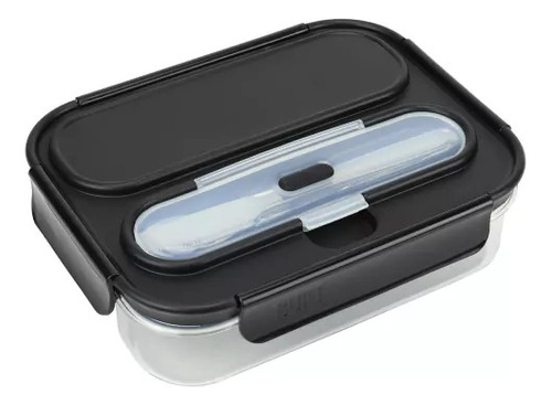 Taper Built Ny Divisiones Gourmet Bento With Utensils & Ice