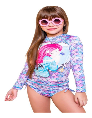 Roupa Menina Tay Day Gatinha Cores Verão Biquini Calor Sol