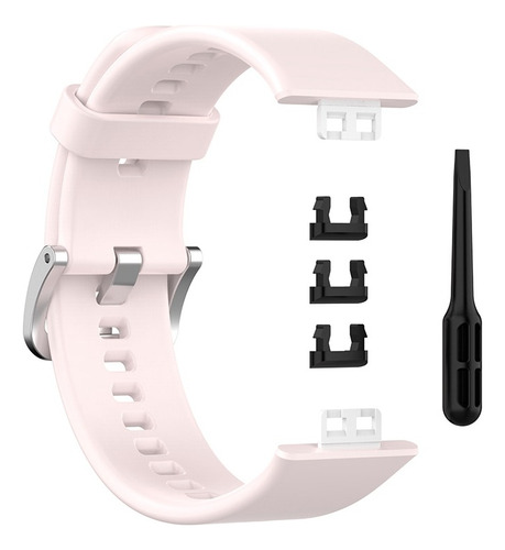 Correa De Silicona Para Huawei Watch Fit - Pink