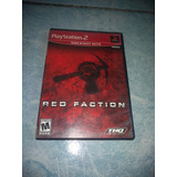 Playstation 2 Ps2 Video Juego Red Faction Completo Usado