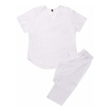 Ambo Oh! Wear Uniforme Médico De Mujer - Lado X3 Poly Blanco