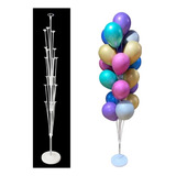 Base Pedestal Decoración 19 Globos 140cm Cotillón Activarte 