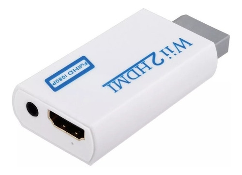 Conversor Adaptador Nintendo Wii A Hdmi Audio 3.5mm
