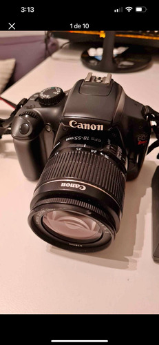 Canon Eos Rebel Kit T3 + Lente Ef-s 18-55m