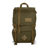 Mochila Jansport Hatchet Color Army Green Diseño De La Tela Liso