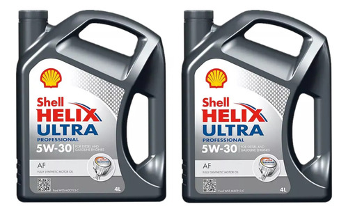 Aceite Shell Helix Ultra Professional A5 5w-30 X 8 Litros