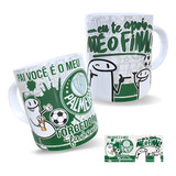 Caneca Cerâmica Flork Dia Dos Pais Time Do Palmeiras Oferta