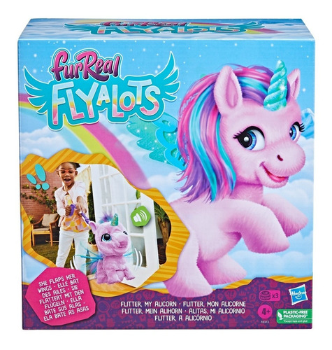 Furreal Flyalots - Alitas, Mi Alicornio Color Rosa Chicle