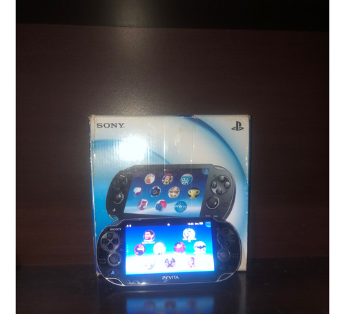 Ps Vita 128gb Seminovo Completo Caixa + Manual 