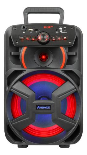 Caixa De Som Bluetooth Potente Amvox Aca 221 Gigante Ii 220w