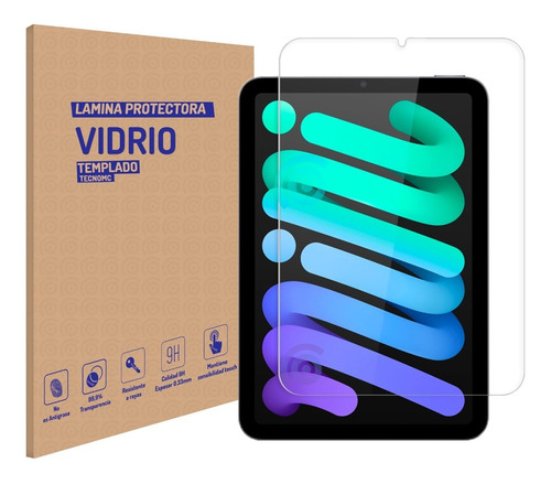  Lamina Vidrio Templado Para iPad Mini 6 8,3' 2021 | Tecnomc