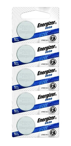 Cr 2032 Energizer Pila Boton 2032 Pack X 5