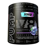Pump V8 Pre Workout Star Nutrition 285grs Cafeina Taurina