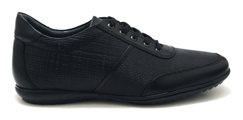 Zapatos Gino Cherruti Tenis Negro Hombre Caballero 4103 Us