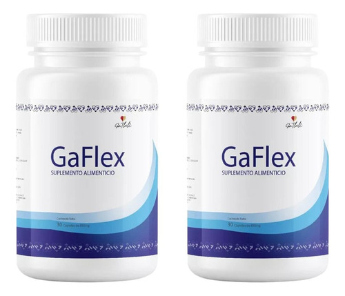 Glucosamina  Colageno Gaflex Ga Tlali 30 Capletas 850mg -2pz