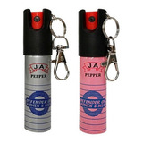 Gas Pimienta Spray Llavero Defensa Personal 2 X 1