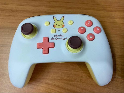 Control Nintendo Switch Alambrico Pikachu Electric Type