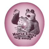 Balões Personalizados - Masha E O Urso - Nome + Idade