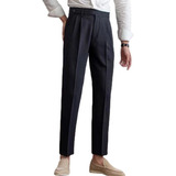 Pantalones De Vestir Para Hombre De Moda, Pantalones De Nego