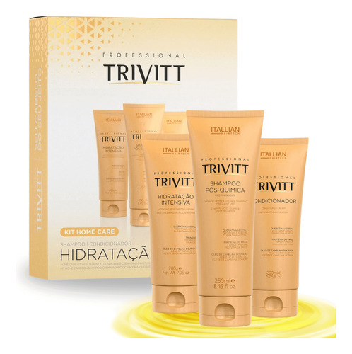 O Melhor Kit Manutenção Trivitt Para Todo Tipo De Cabelo