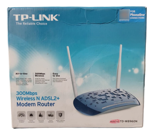 Router Inalámbrico Tp-link, Td-w8960n