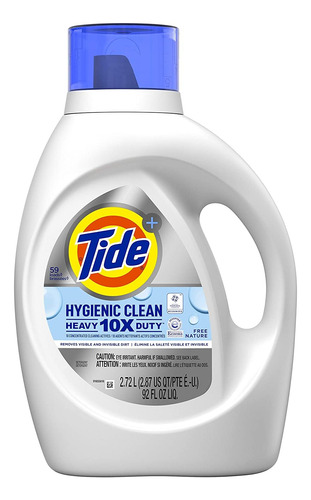 Tide Hygienic Clean - Detergente Líquido Para Ropa Resiste.