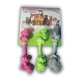 Cuerdas Para Perros Tumbo, Colores Vivos (verde, Rosa, Gris)