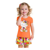 Conjunto Infantil Verão Feminino Kyly 112039