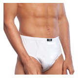 Bi-pack Slip Clásico Algodón Blanco