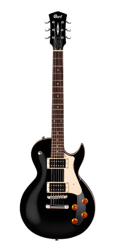 Cort Guitarra Eléctrica Lp Cr100 Negro