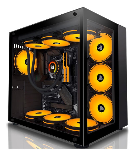 Amanson Pc Case Atx Gaming Pc Cases Mid-tower Usb 3.0 Con Do