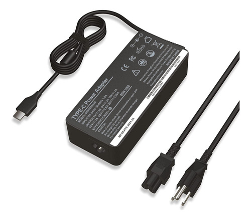 Adaptador De Ca Usb C De 65 W Y 45 W Para Laptop Compatible.