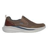 Zapatilla Hombre Slade Lucan Café Skechers