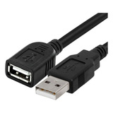 Cable Prolongador Usb Alargue 3 Mts Macho-hembra