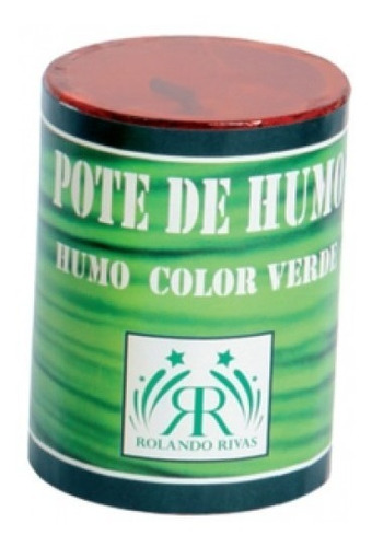 Pote De Humo Grande Verde