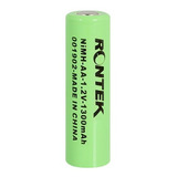 Bateria Recarregável Nimh 1,2v - 1300mah Aa - S/top - Rontek