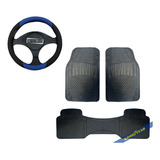 Corolla Cubre Alfombra Pvc 3 Piezas Y Volante Kit Goodyear