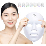 Máscara Facial Led Tratamento Estético Fototerapia - 7 Cores
