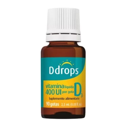 Ddrops - Vitamina D3 400 Ui 90 Gotas