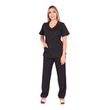 Conjunto Uniforme Medico Dama Antifluido Stretch Premium