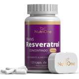 Trans-resveratrol Concentrado 500mg 120 Capsulas - Nutrione