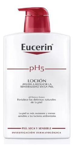 Crema Para Cuerpo Eucerin Ph5 Loción Hidratante Botella 1lt