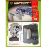 Consola Nintendo 64 N64 Con Caja (mr2023) (nes Snes Sega)